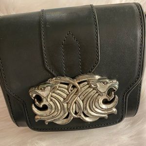 Leather crossbody